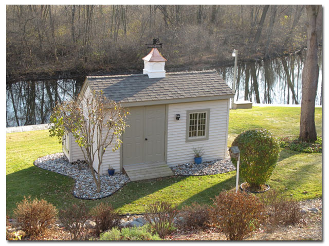 cupola on a shed