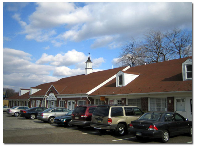 12 ft tall cupola with large eagle on office building