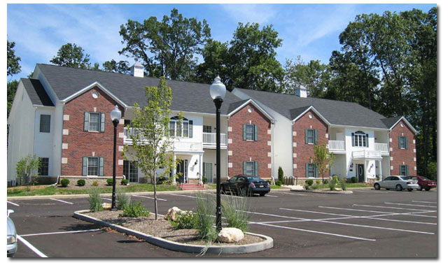 16 cupolas on apartment building