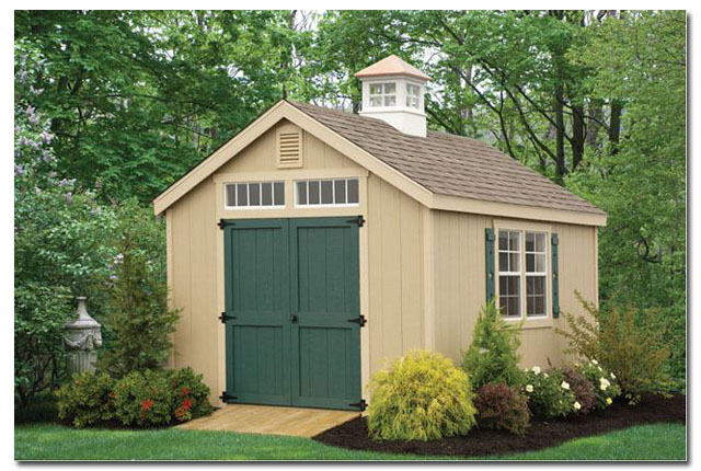 cupola on a shed with ramp