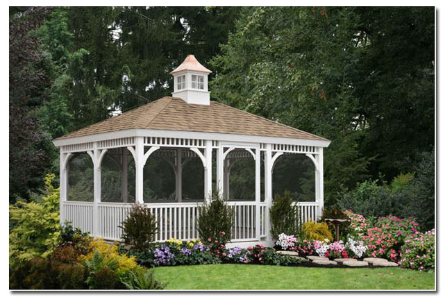 carlisle cupola on a gazebo