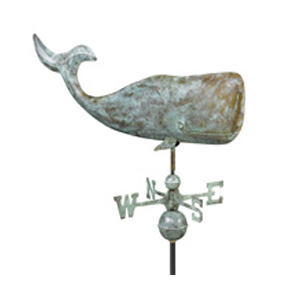 Large Whale Weathervane